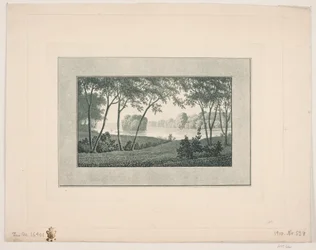 Bagsværd Sø. Vista su Nybro