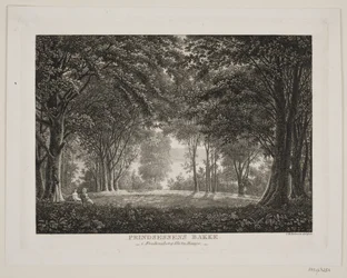 La collina della principessa nel parco del castello di Fredensborg