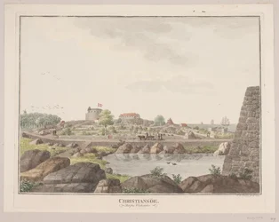 Christiansø vista dal lato ovest