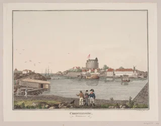 Christiansø. Porto sud