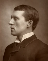 Herbert Beerbohm Tree, attore britannico, 1884