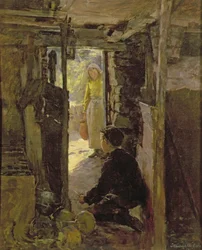 Alla porta del cottage
