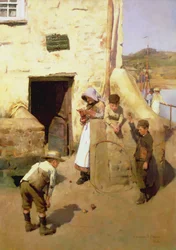 Affari lenti nel villaggio