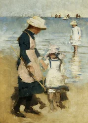 Bambini sulla spiaggia (c.1891)