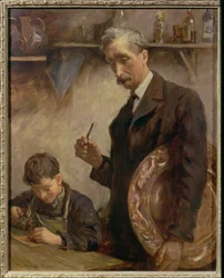 Giovane apprendista, Newlyn Copperworks
