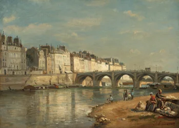 Pont de la Tournelle, Parigi, 1862