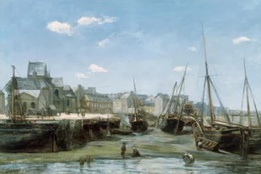 Porto a bassa marea