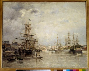 Il porto di Caen
