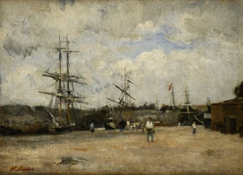 Il porto di Rouen; Le Port de Rouen