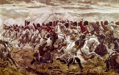 La carica dei 300 di Scarlett o Brigata Pesante a Balaclava, 25 ottobre 1854