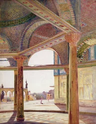 Cupola della Roccia: Interno