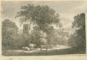 Chiesa di Aldridge: incisione, nd [1762-1802]