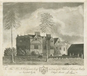 Bushbury - Moseley Old Hall: acquaforte, nd [18° sec]