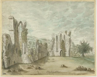 Abbazia di Croxden: acquerello