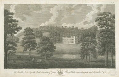 Great Barr Hall (incisione, 1762-1802)