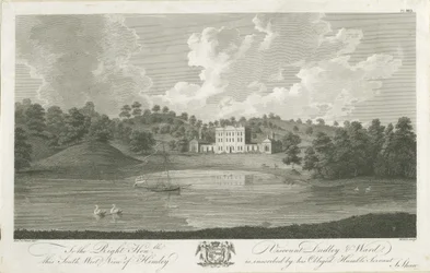 Himley Hall: incisione, nd [1762-1798]