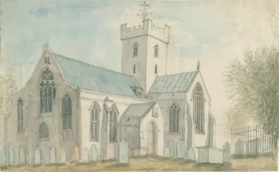 Leigh Church: acquerello, nd [c 1795]