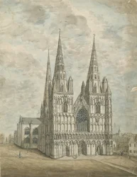 Cattedrale di Lichfield - Facciata Ovest