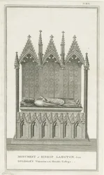 Cattedrale di Lichfield - Monumento al Vescovo Langton