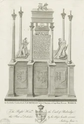 Cattedrale di Lichfield - Tomba di William Paget