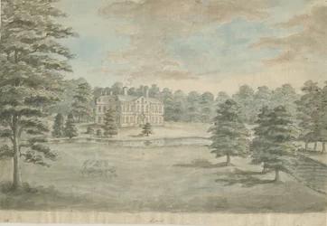 Lysways Hall: acquerello, nd [1762-1802]
