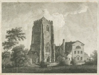 Abbazia di Ranton [Priorato]: incisione, nd [fine XVIII sec.]
