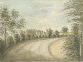 Statfold Hall: acquerello, nd [1762-1802]