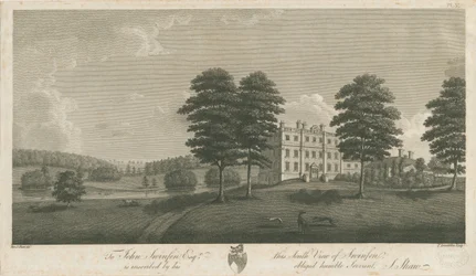 Swinfen Hall: incisione