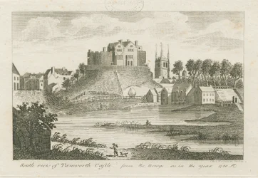 Castello di Tamworth: incisione