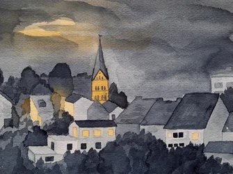 Bad Honnef di notte