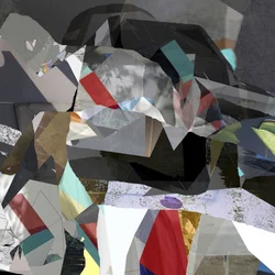 Collage geometrico dinamico