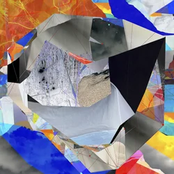 Collage astratto moderno
