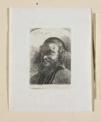 Busto di un giovane sorridente
