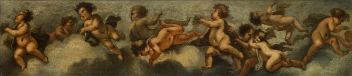 Putti che si divertono