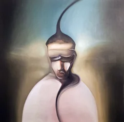 Figura surreale scura