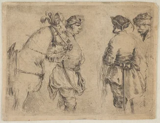 Un polacco che tiene un cavallo per le briglie, ca. 1662