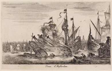 Vedute di porti marittimi (Vues de ports de mer): Veduta di Amsterdam