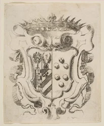 Stemma dei Medici con Della Rovere
