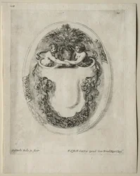 Collezione di vari capricci e nuovi disegni di cartigli e ornamenti: No 10