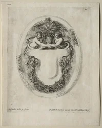 Collezione di Vari Capricci e Nuovi Disegni di Cartouches e Ornamenti: No 10