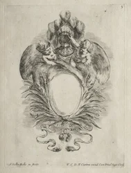 Collezione di vari capricci e nuovi disegni di cartigli e ornamenti: n. 5