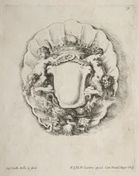 Collezione di Vari Capricci e Nuovi Disegni di Cartouches e Ornamenti: No 7