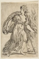 Didone si uccide, ca. 1660.