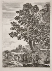Quattro grandi paesaggi verticali, tavola 2