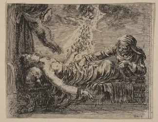 Giove e Danae, dal Gioco della Mitologia