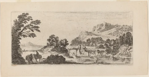 Paesaggio con ponte