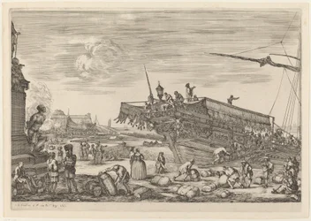 Caricamento di una Nave
