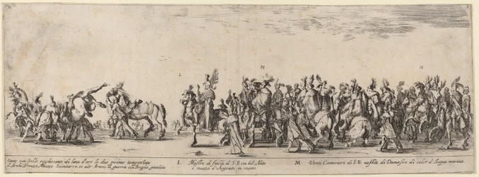 Maestro delle scuderie di Sua Eccellenza e venti servitori, 1633