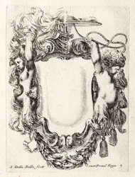 Nuovo modello per un cartiglio, 1647