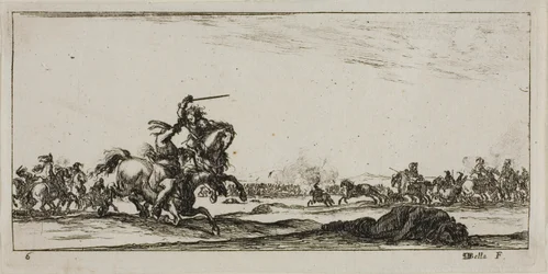 Tavola Sei da Disegni di Vari Movimenti di Soldati